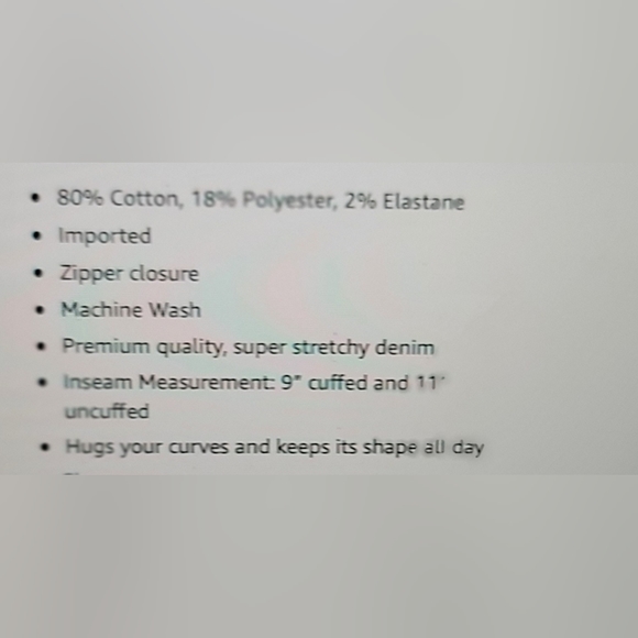 NWT Signature Bermuda Shorts Levi Strauss Size 18 - Picture 5 of 9